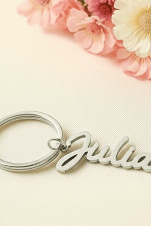 NAME KEYCHAIN KEYRING ANBROZ
