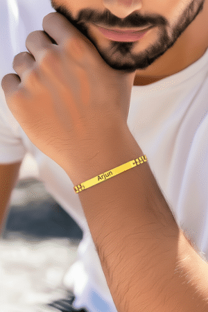 Premium name bracelet