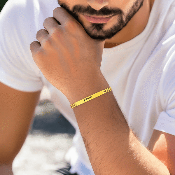 Premium name bracelet
