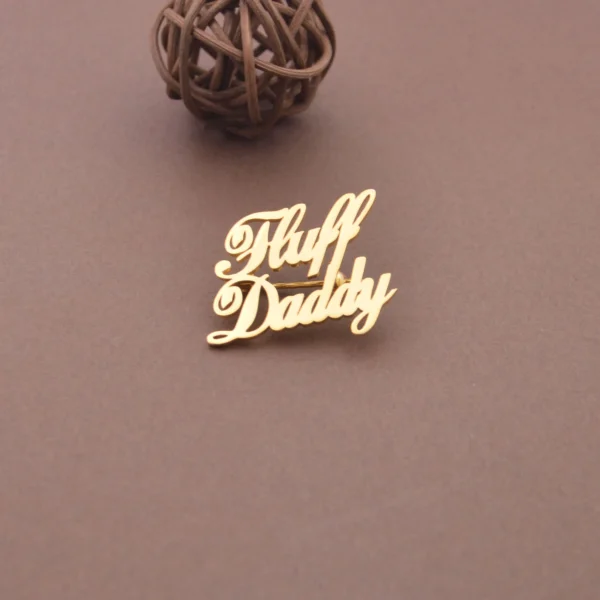 Double Name Brooch - Image 2
