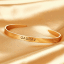 Classic Kada Name Bracelet Adjustable